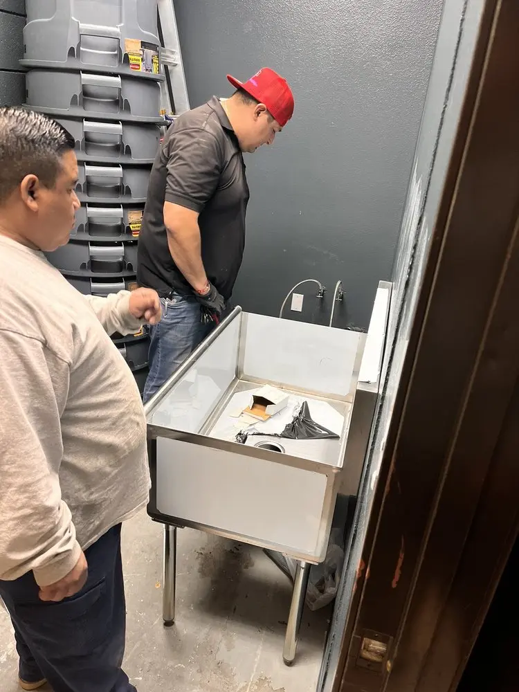 Commercial plumbing and sink installation in Roxborough Park